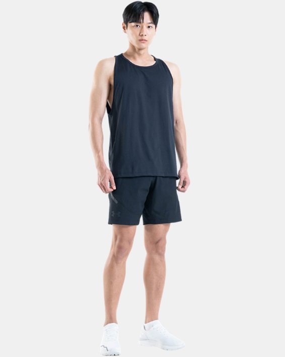 Men's UA Unstoppable Shorts in Black image number 2